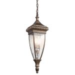 Elstead Venetian Rain KL/VENETIAN8/M Bronze Medium Chain Lantern